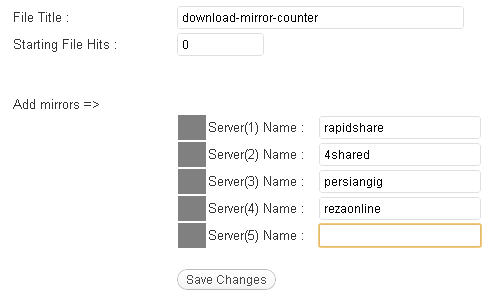 افزونه فارسی wp download mirror counter برای شمارش دانلود