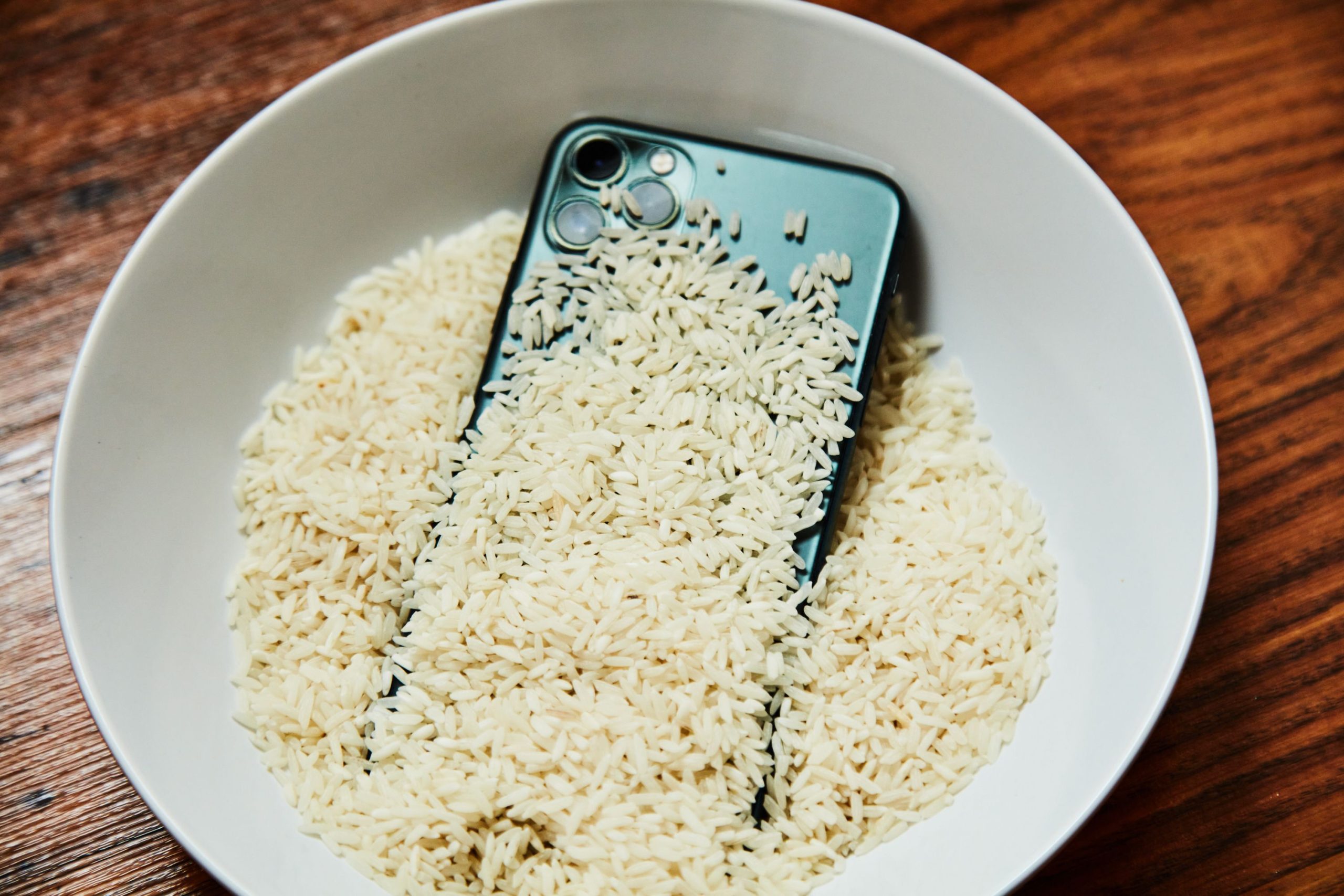 خشک کردج گوشی خیس با برنج