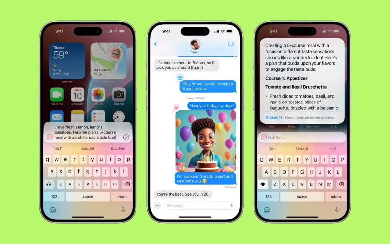 قابلیت های Apple Intelligence