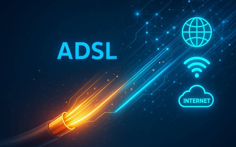 اینترنت ADSL چیست و چطور کار میکند؟